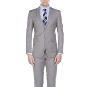 Light Grey slim fit Suit.