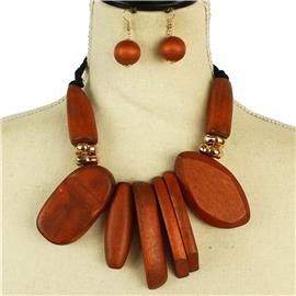 Fashion Wood Necklace