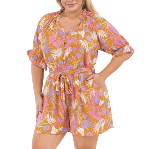 Multi leaf romper