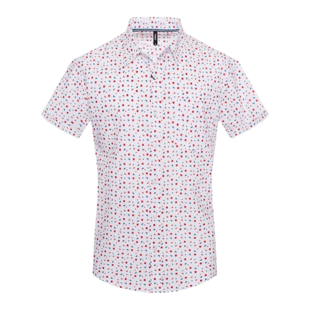 White print SS Shirt