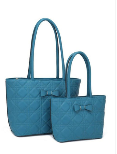 Blue bow Fashion bag