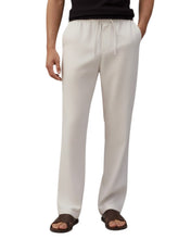 Light Sand Drawstring Linen-Blend Trousers for Men — Trash By Ronchi