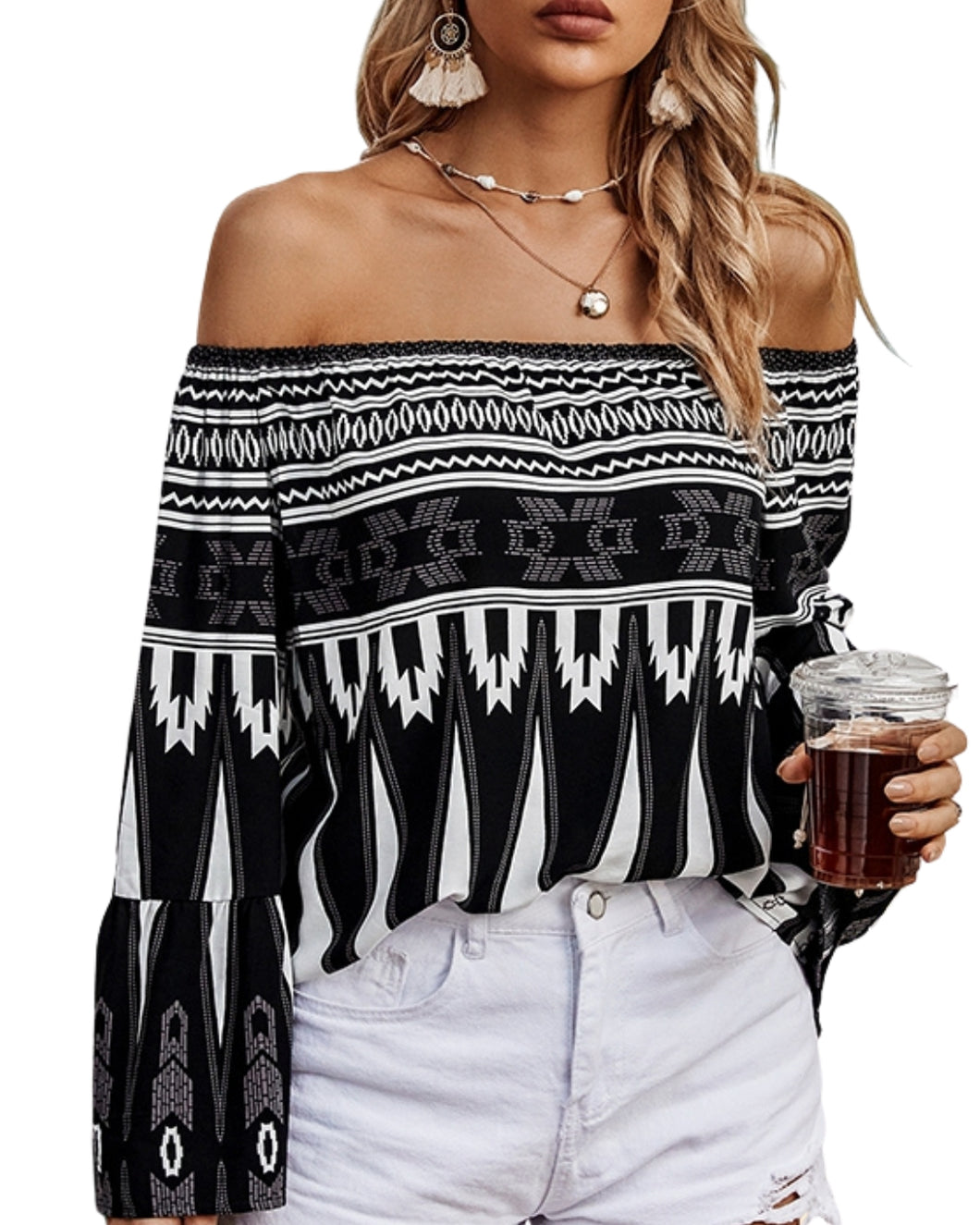 Black and White top