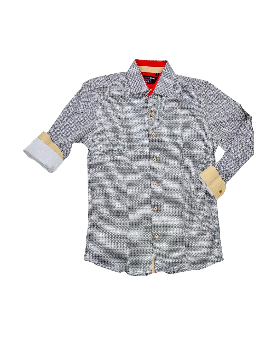 Men's Slim Fit print shirt