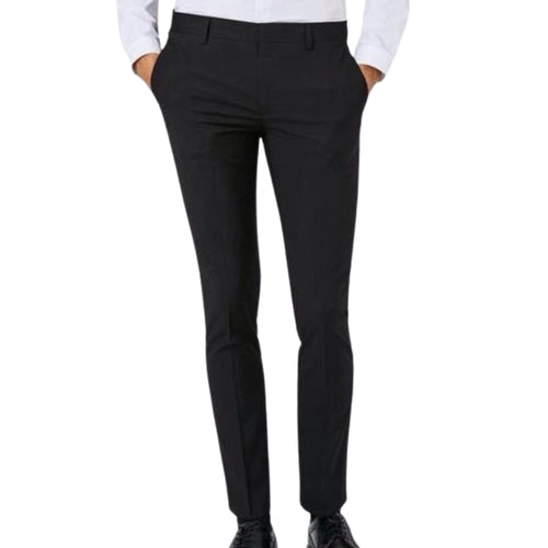 Black Sllim Stretch Men's Pants