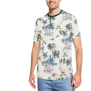 Tropical print Tee