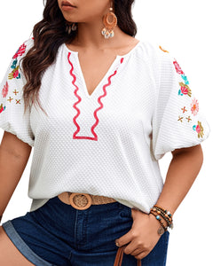 Boho Curvy Top
