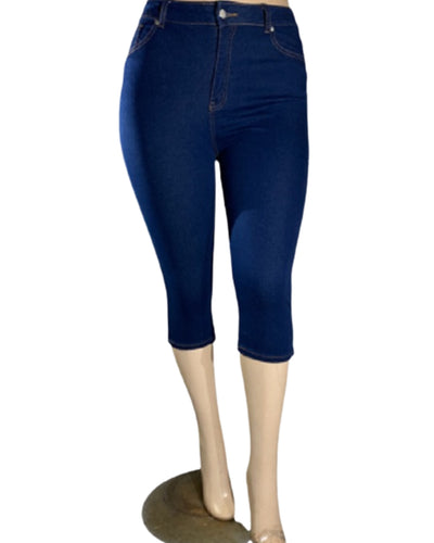 Curvy Jeans Capri