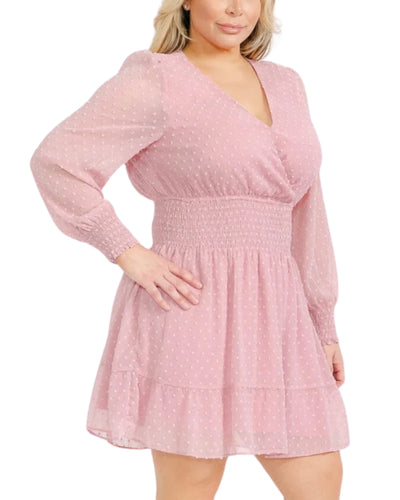 Candy Pink Curvy Dress