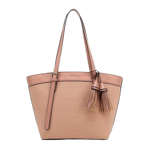 Mauve Tassel fashion handbag