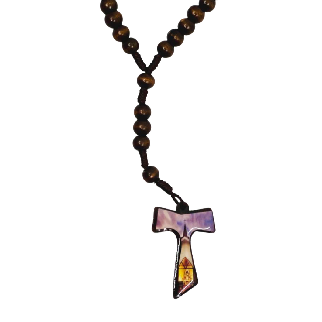 Tau Cross Rosary